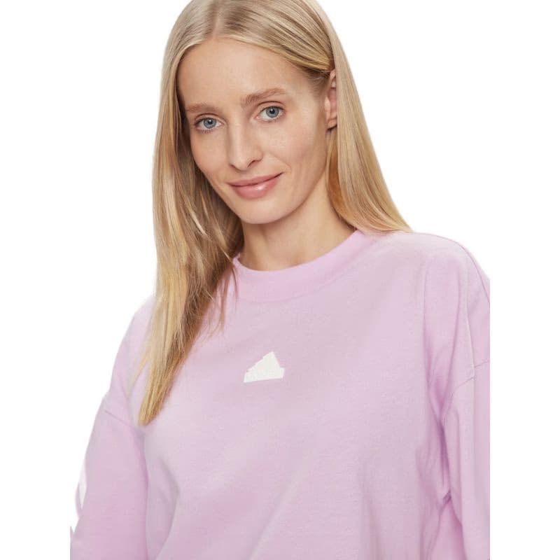Dámske tričko s krátkym rukávom ADIDAS W FI 3S TEE-IL3066-bliss lilac 2