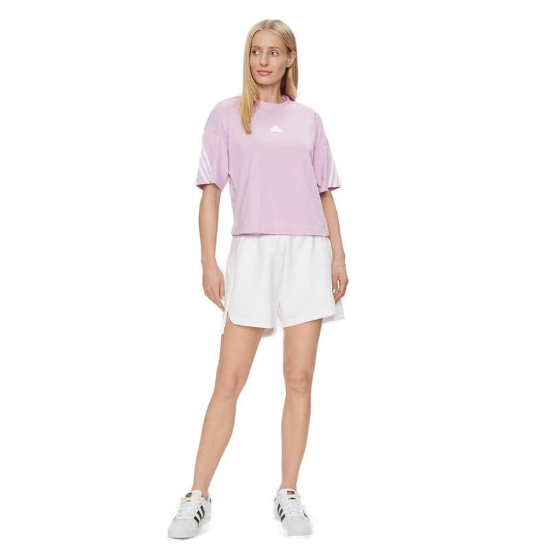 Dámske tričko s krátkym rukávom ADIDAS W FI 3S TEE-IL3066-bliss lilac 4