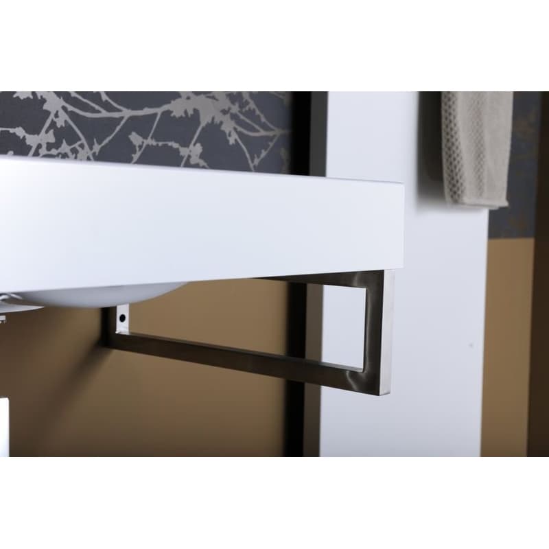 SAPHO - uzavretá konzola 490x150x30 nerez mat, 1 kus 30384 3