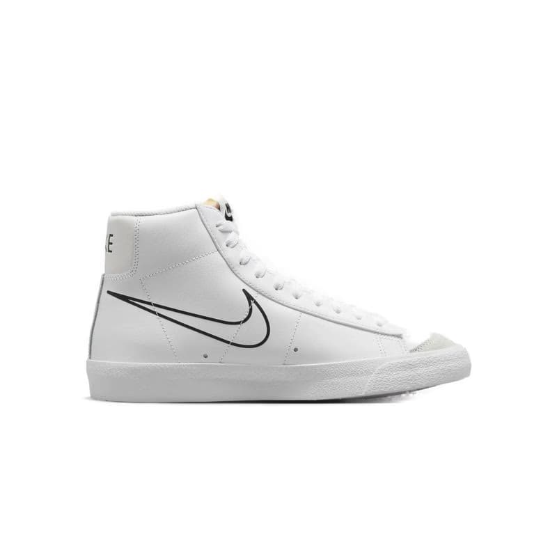 Pánska vychádzková obuv NIKE Blazer Mid 77 white bright mandarin medium ash black 2