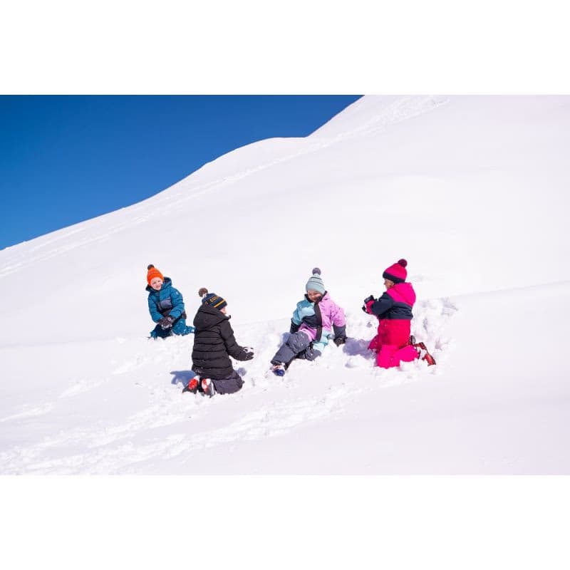 Chlapčenská lyžiarska bunda COLOR KIDS Ski Jacket - Colorblock -Quilt, legion blue 6