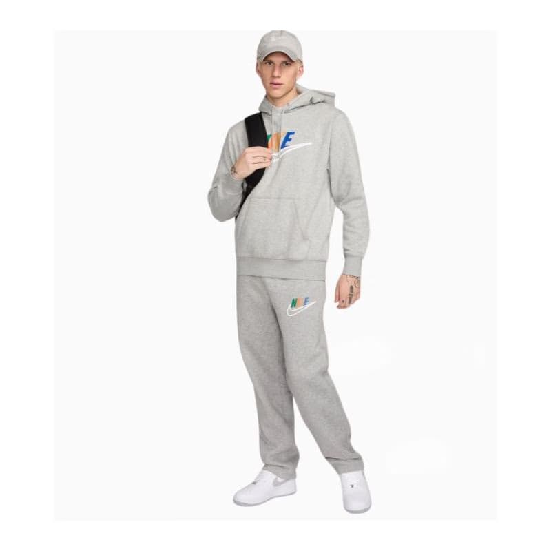 Pánske tepláky NIKE M NK CLUB BB OH PNT FTURA BLCK-063 DK GREY HEATHER SMOKE GRY 3