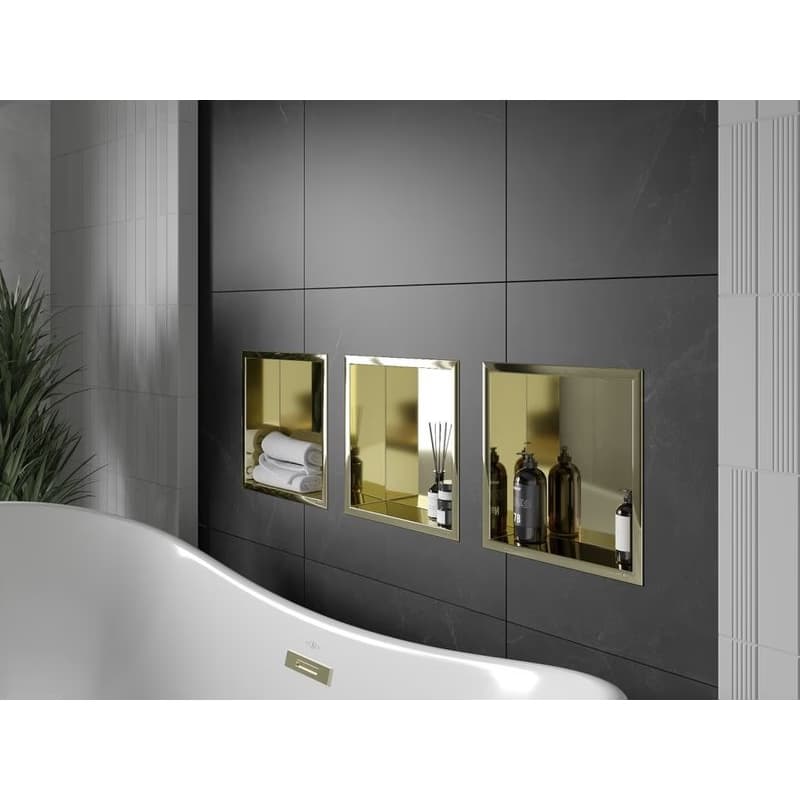 MEXEN - X-Wall-R modul pre vstavanie do steny 30 x 30, zlatá 1950303010 2
