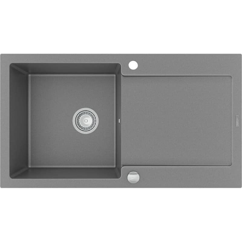 MEXEN MEXEN - Leo granitový drez s odkvapkávačom 900x500 mm, sivá 6501901010-71