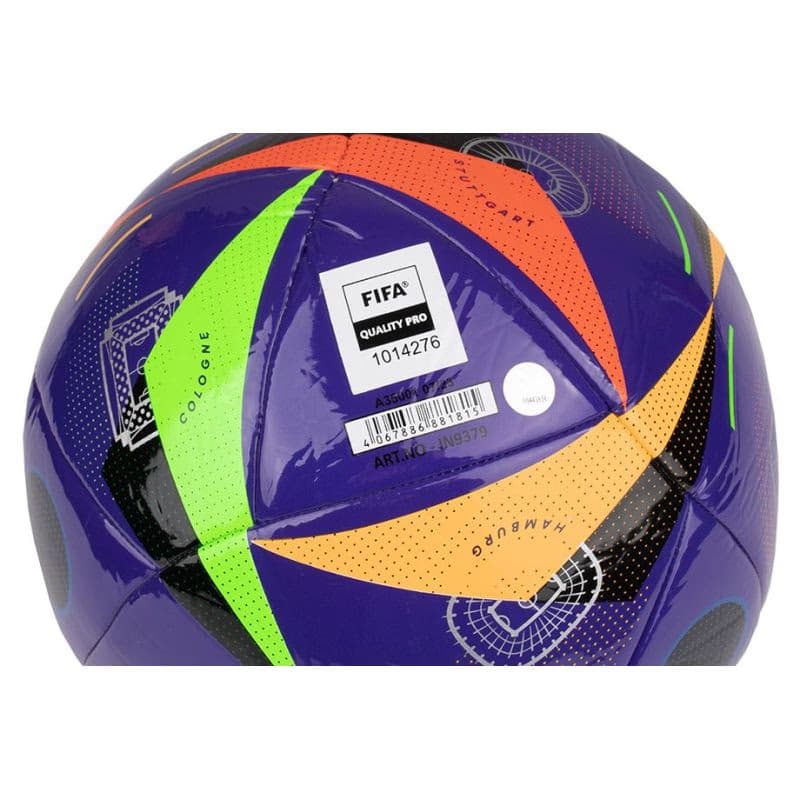 Futbalová lopta ADIDAS EURO24 PRO BEACH BLAPUR BLACK SILVMT 3