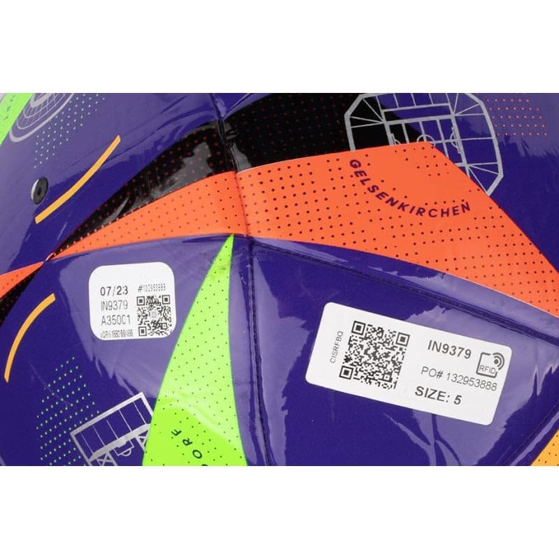 Futbalová lopta ADIDAS EURO24 PRO BEACH BLAPUR BLACK SILVMT 4