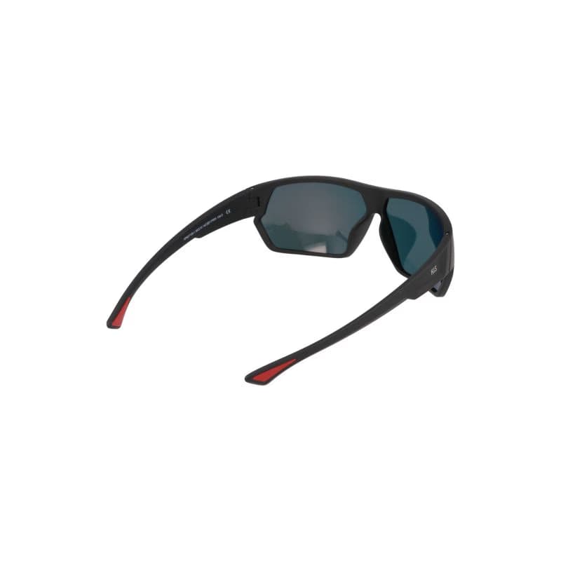 Polarizačné slnečné okuliare H.I.S. POLARIZED HPS37105-1, black, smoke with red mirror POL, 66-10-142 5