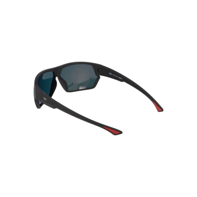 Polarizačné slnečné okuliare H.I.S. POLARIZED HPS37105-1, black, smoke with red mirror POL, 66-10-142 6