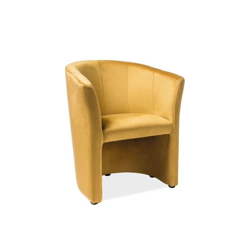 Signal Kreslo TM-1 Velvet Farba: Curry / Bluvel 68