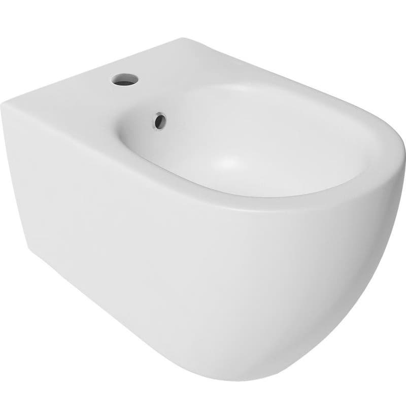 ISVEA - INFINITY bidet závesný 36,5x53cm, matná biela 10NF41001-2L 1