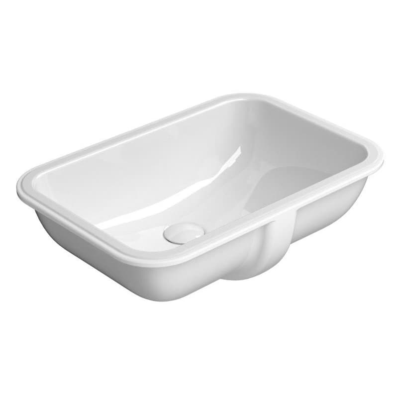 GSI - PURA/CLASSIC keramické umývadlo pod dosku 38x55cm, bielá ExtraGlaze 724311