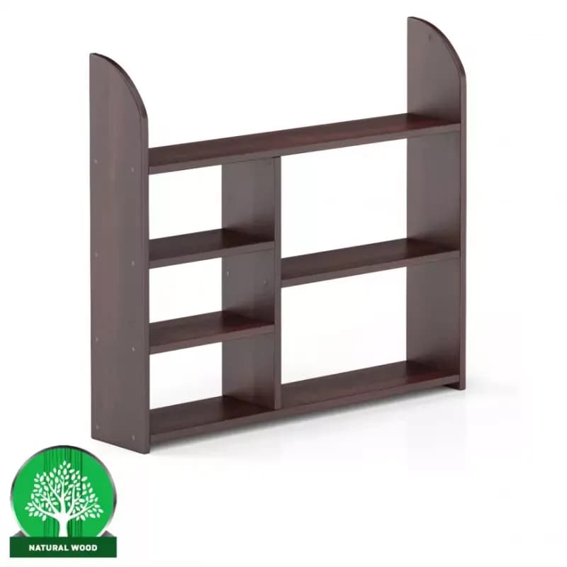 Polička borovica PK107-100x90x20 orech 1