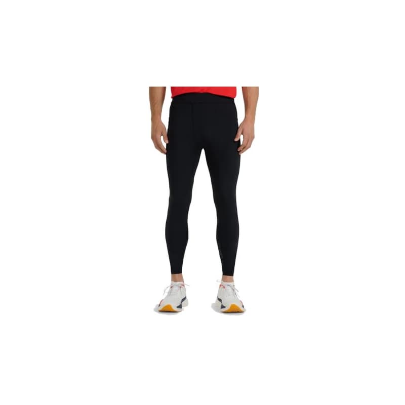 Pánske bežecké zateplené legíny 4F TIGHTS FNK M356-WAW25TFTIM356-20S-DEEP BLACK