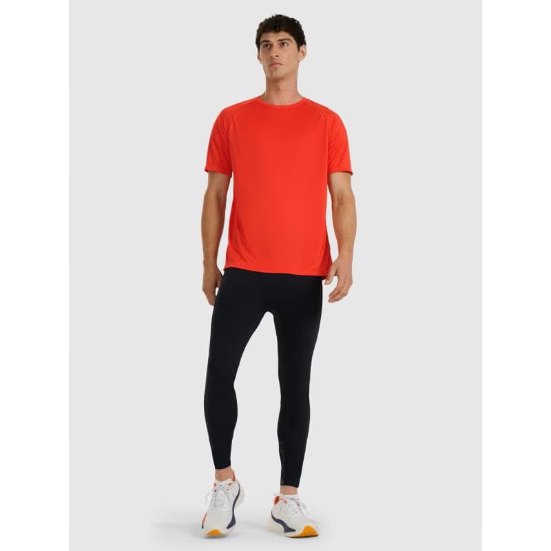 Pánske bežecké zateplené legíny 4F TIGHTS FNK M356-WAW25TFTIM356-20S-DEEP BLACK 4