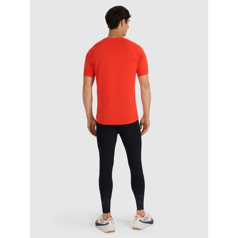 Pánske bežecké zateplené legíny 4F TIGHTS FNK M356-WAW25TFTIM356-20S-DEEP BLACK 6