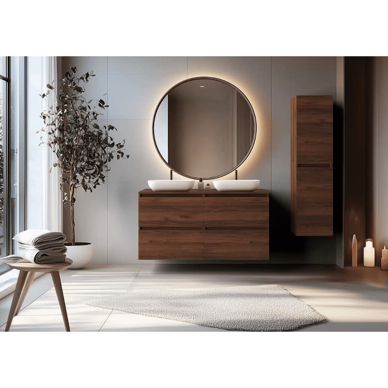 Elvisia Skrinka pod umývadlo SIMPLE Oak walnut | 80 cm 5