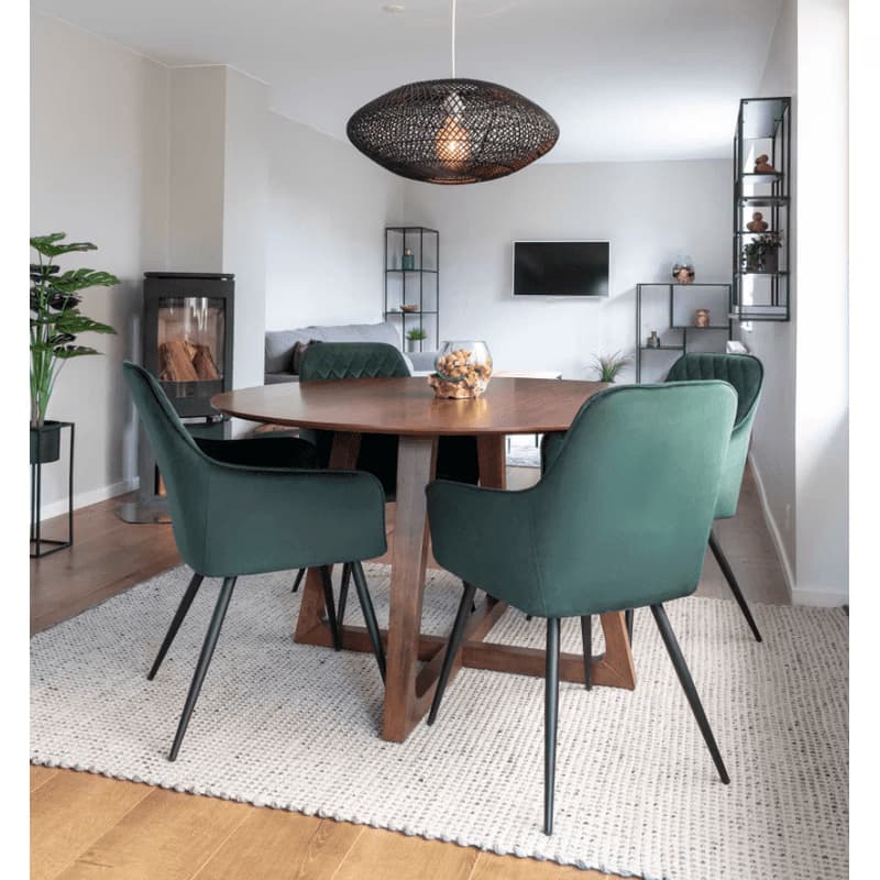 Elvisia Jedálenský stôl HELLERUP | orech 137 cm 3