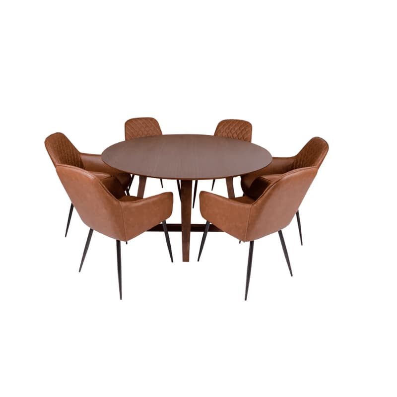 Elvisia Jedálenský stôl HELLERUP | orech 137 cm 5
