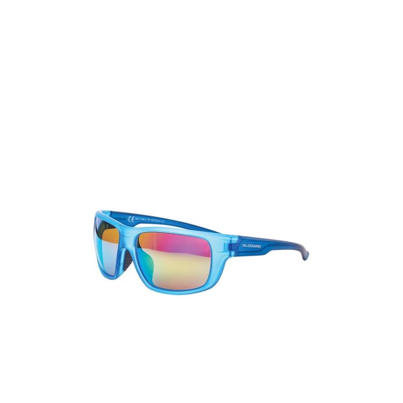 Slnečné okuliare BLIZZARD Sun glasses PCS708120, rubber trans. light blue , 75-18-140