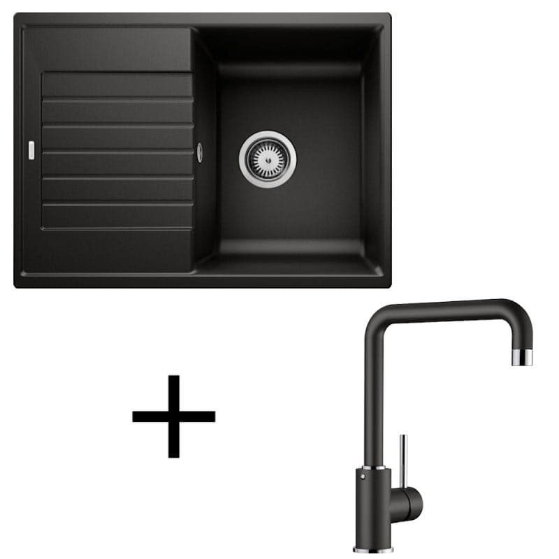 Blanco set Zia 45 S Compact + Mili silgranit biela soft 1
