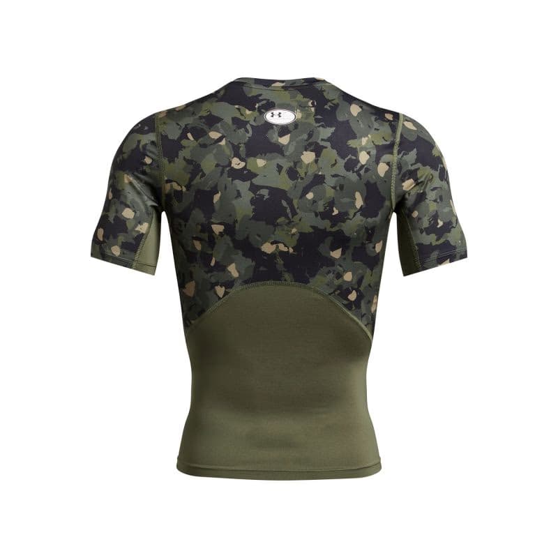 Pánske kompresné tričko s krátkym rukávom UNDER ARMOUR UA HG Armour Prtd SS-GRN 4