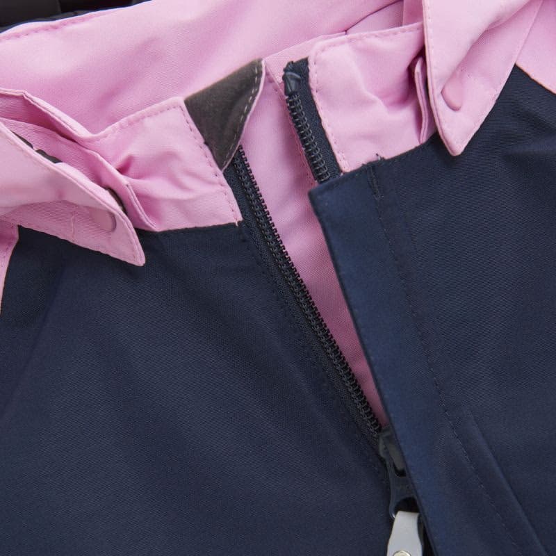 Dievčenský zimný overal COLOR KIDS Coverall - Colorblock & Solid-741597.5214-Lilac chiffon 3