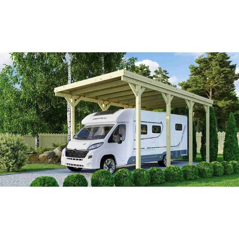 Drevený prístrešok / carport CARAVAN Lanitplast 1