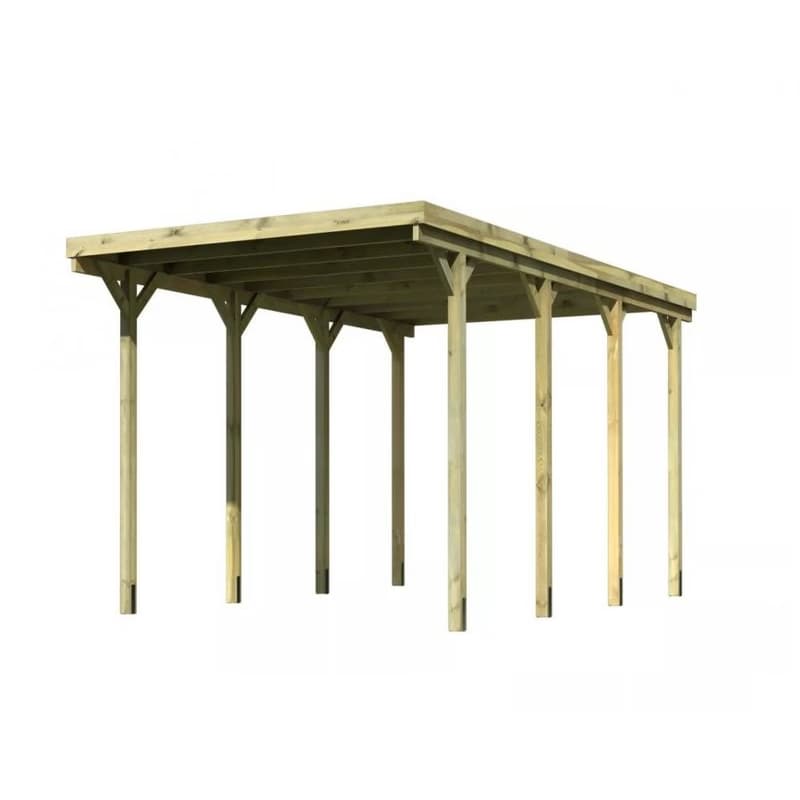 Drevený prístrešok / carport CARAVAN Lanitplast 4