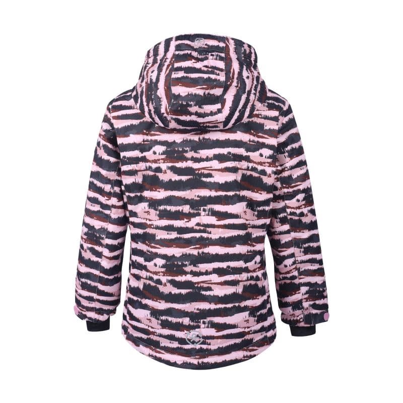 Dievčenská lyžiarska bunda COLOR KIDS Ski jacket AOP, AF 10.000, zephyr 3