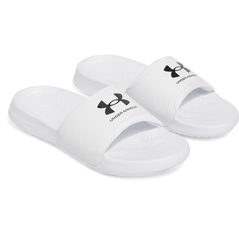 Dámske šlapky (plážová obuv) UNDER ARMOUR UA W Ignite Select white white black 3