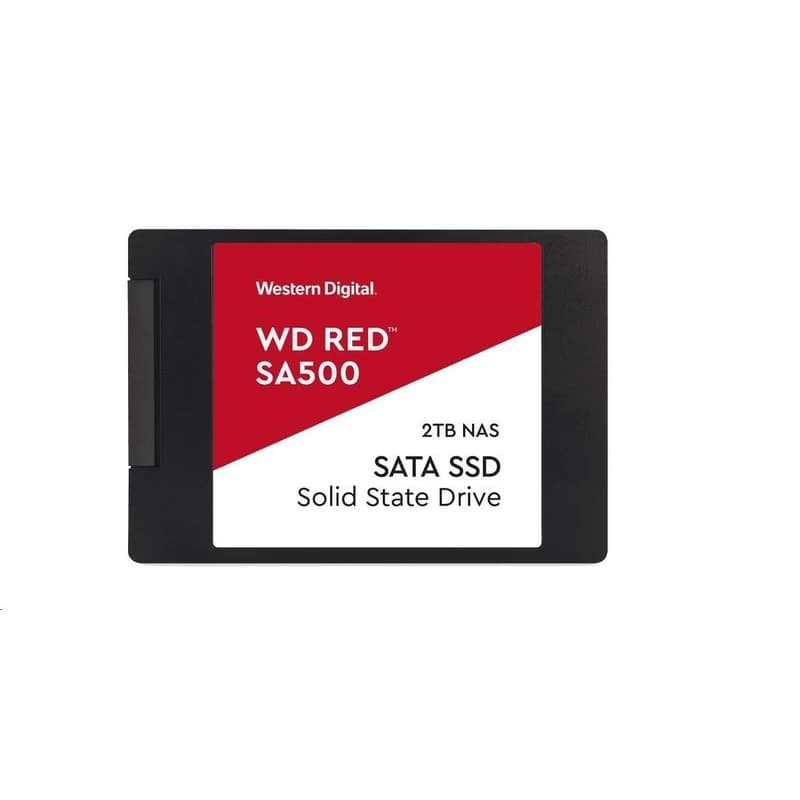 WD RED SSD 3D NAND WDS200T2R0A 2TB SATA/600 (R:560, W:530MB/s), 2.5" 1