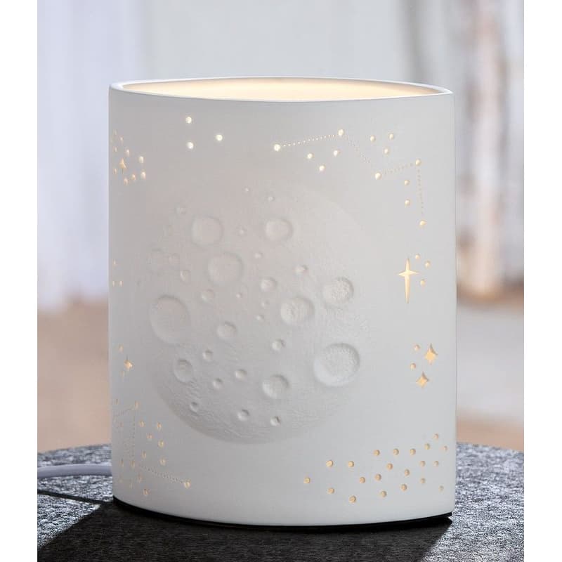 Keramická stolová lampa Moon "Moon" 1
