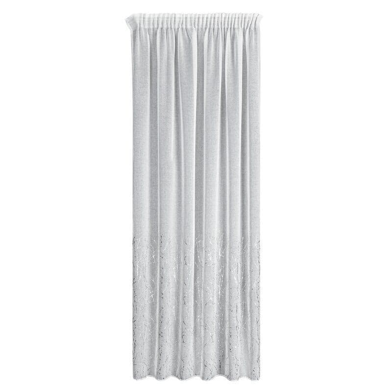 ArtFir Záclona MELIA P | biela/strieborná 140 x 270 cm 3