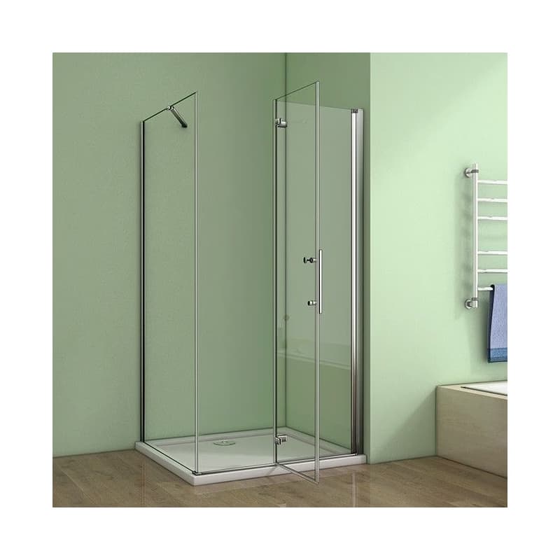 H K - Sprchovací kút MELODY B8 70x70 cm so zalamovacími dverami SE-MELODYB87070 5