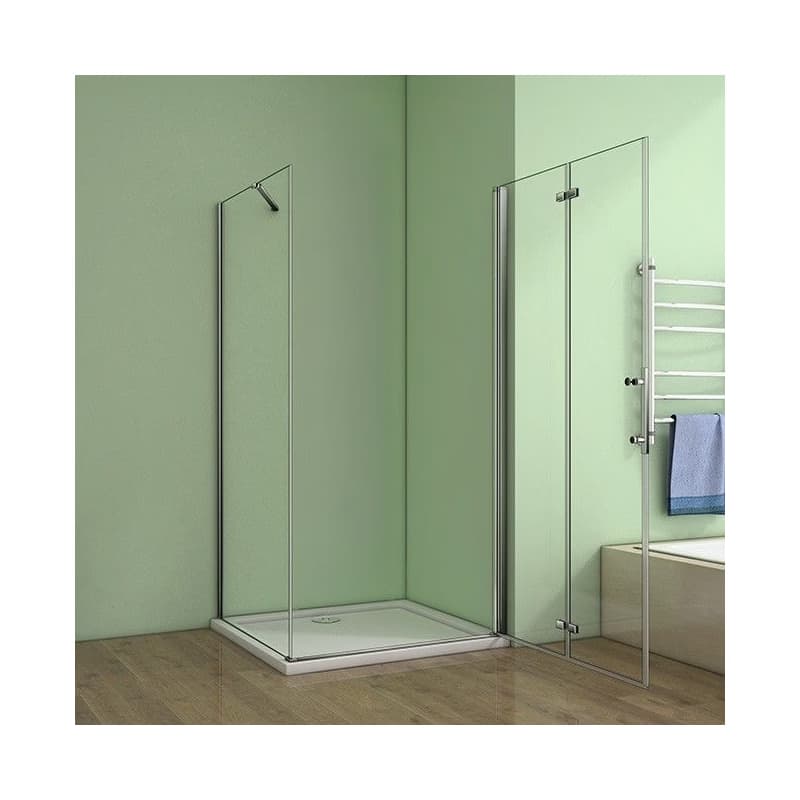 H K - Sprchovací kút MELODY B8 70x70 cm so zalamovacími dverami SE-MELODYB87070 6