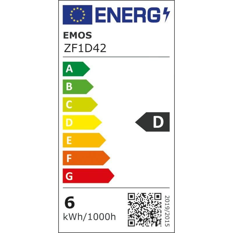 EMOS LED FLM MINI GL 5,9 W (60 W) 806lm E14 WW 3
