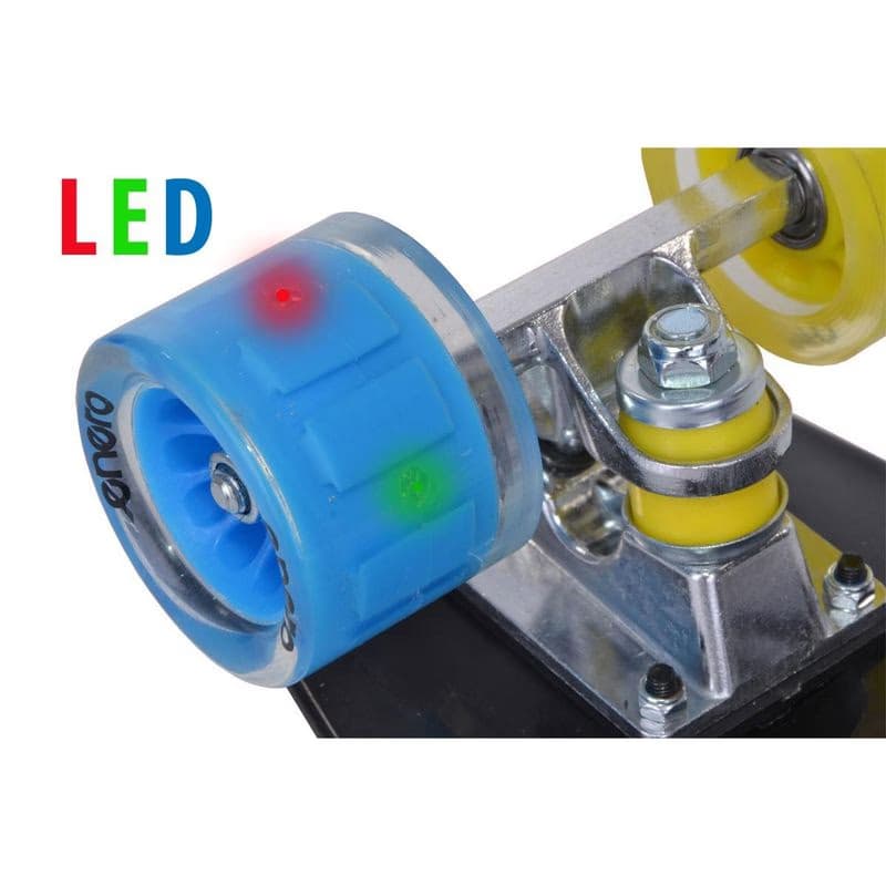 Pennyboard ENERO IRIS, 56 cm s LED kolieskami 3