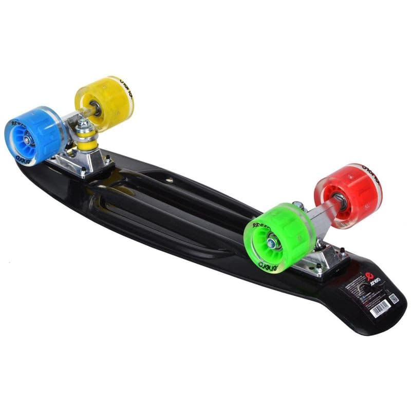 Pennyboard ENERO IRIS, 56 cm s LED kolieskami 4