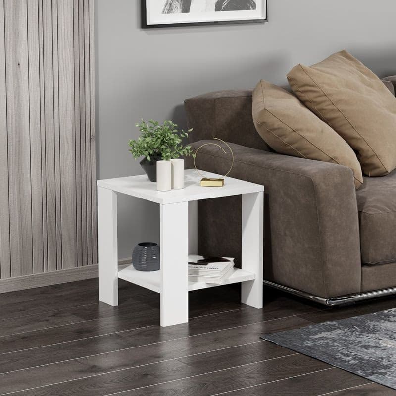 Príručný stolík / Odkladací stolík Midi Yan - White 5