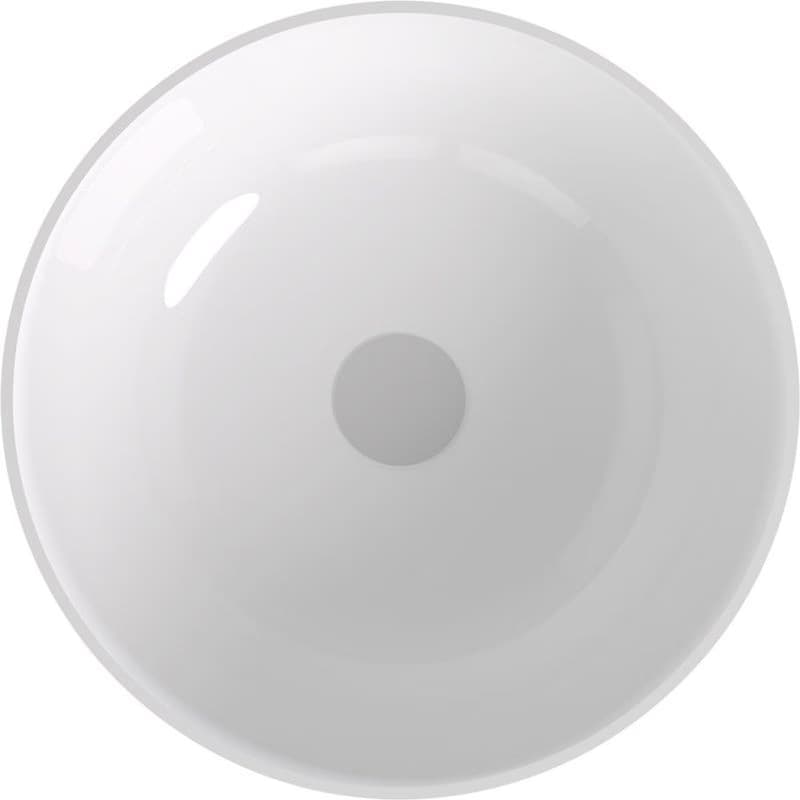 POLYSAN - BANERA ROUND umývadlo na dosku, liaty mramor, priemer 39cm, biela 14337 3