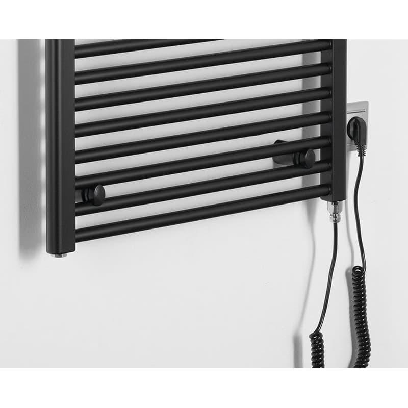 AQUALINE - DIRECT-E elektrické vykurovacie teleso, rovné, 600x1320 600 W, čierna ILE36TB 3