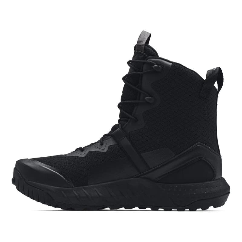 Pánska vysoká turistická obuv UNDER ARMOUR UA Micro G Valsetz black black jet gray 2