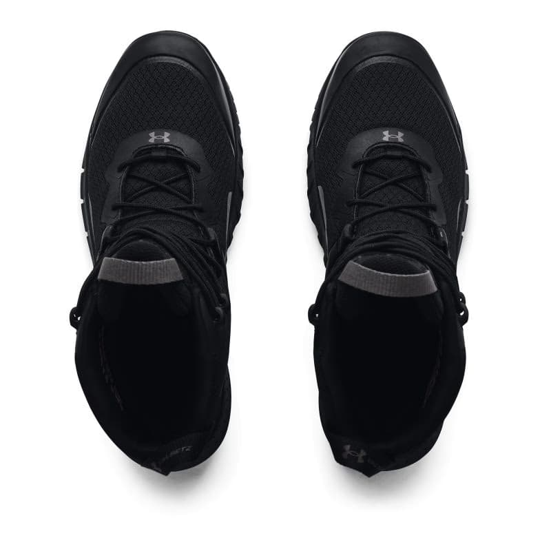 Pánska vysoká turistická obuv UNDER ARMOUR UA Micro G Valsetz black black jet gray 3