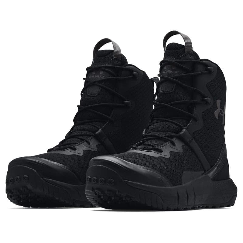 Pánska vysoká turistická obuv UNDER ARMOUR UA Micro G Valsetz black black jet gray 4