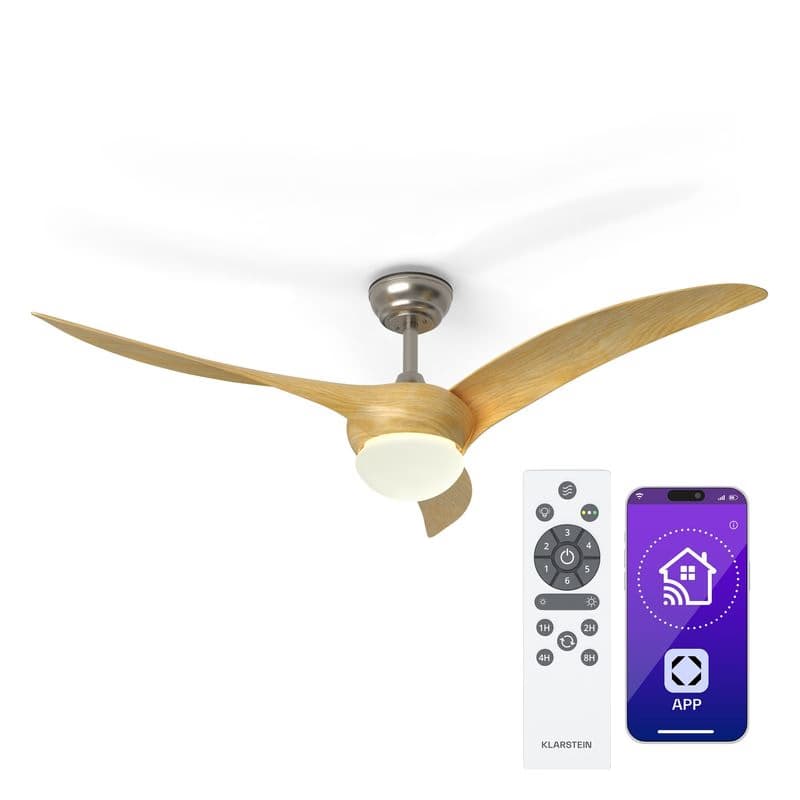 Klarstein Monteverde stropný ventilátor s stmievateľným svetlom 1