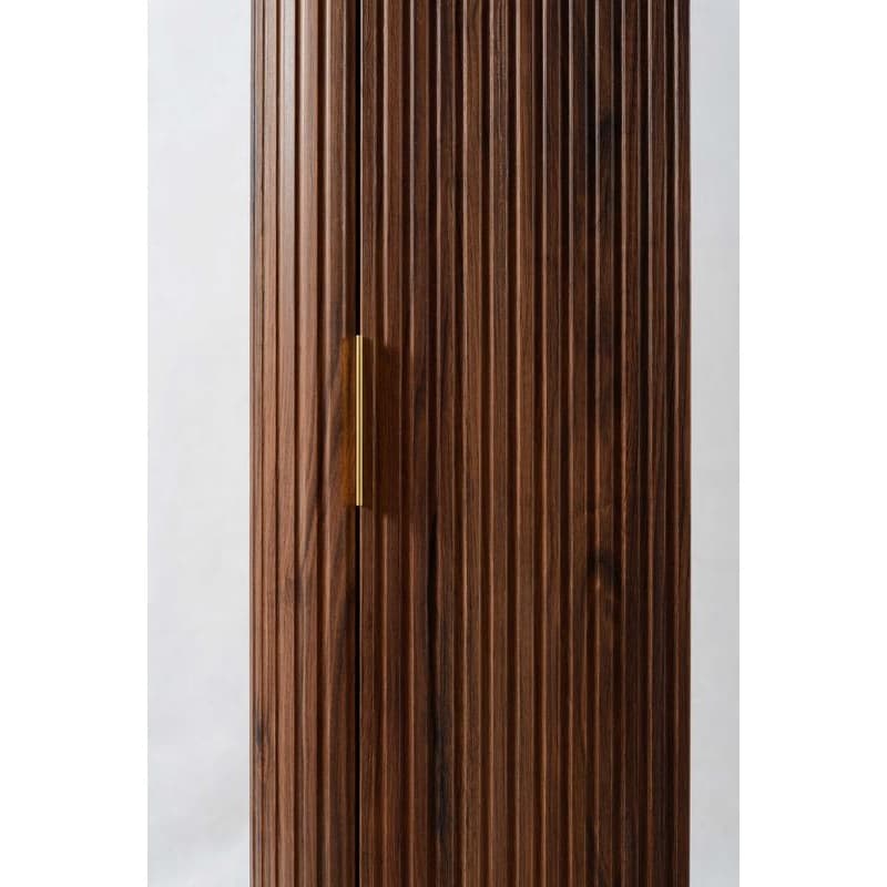 Elvisia Vysoká skrinka do kúpeľne ELEGANCE 139 Walnut 6