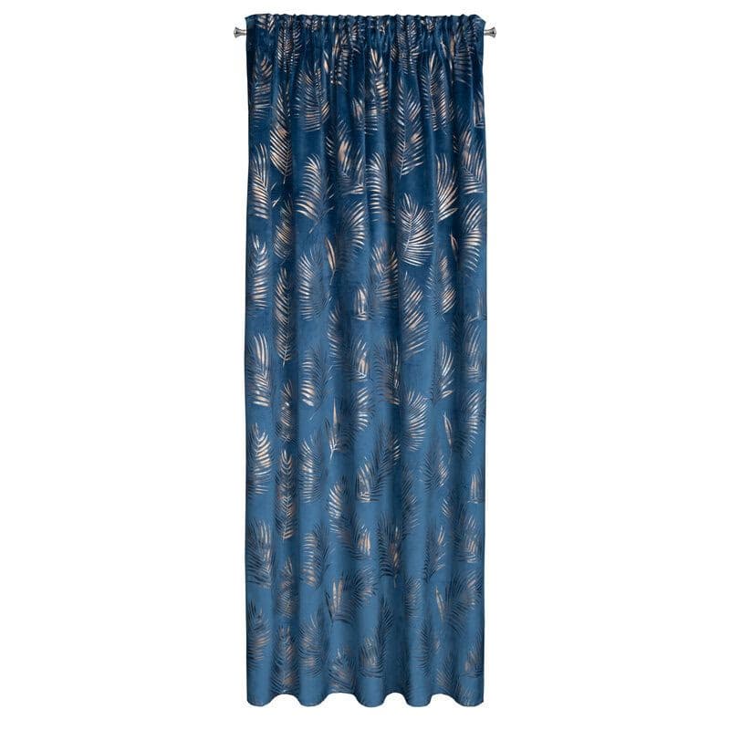 ArtFir Záves GLORIA P | tmavomodrá/šampaň 140 x 300 cm 4