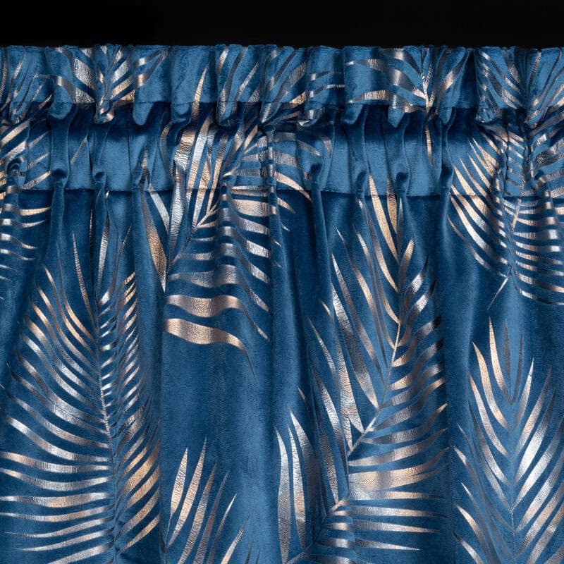 ArtFir Záves GLORIA P | tmavomodrá/šampaň 140 x 300 cm 6