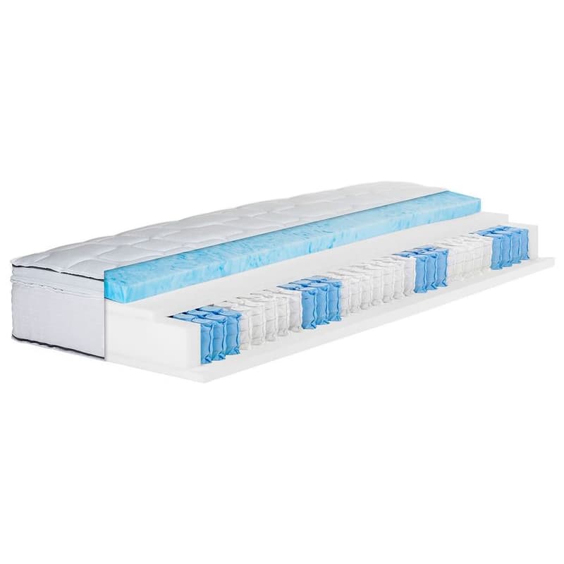 BeCo 7-zónový matrac boxspring Royal Flex KS s odnímateľným vrchným matracom z gélovej peny (H4, 120 X 200 CM) 1