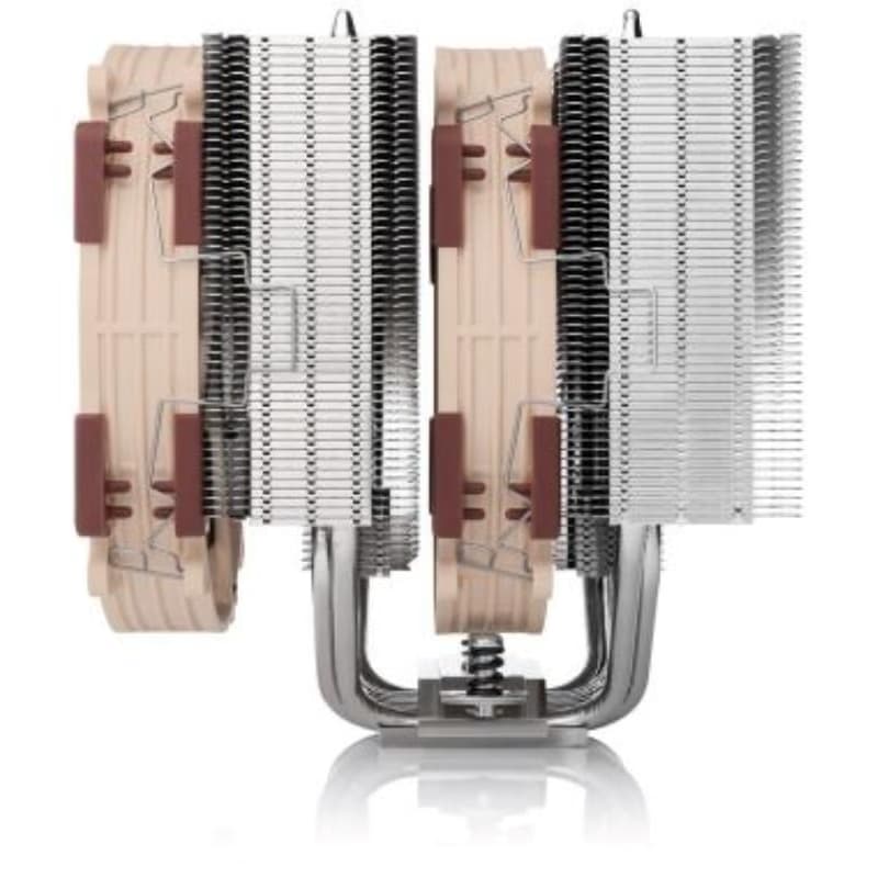 NOCTUA Chladič NH-D15 G2 LBC, 2x 140mm, LGA1851, AM5, hnedá/strieborná 3